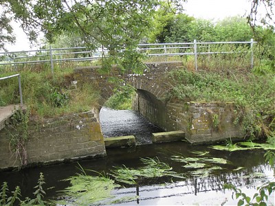 Inlet Sluice to North Drain - River Sheppey Side