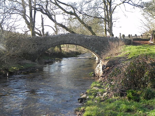 Oare Bridge downstream arch