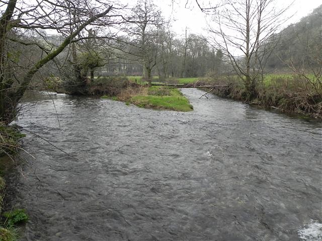 Confluence with River Exe