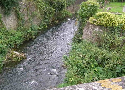 Upstream from Pensford Bridge